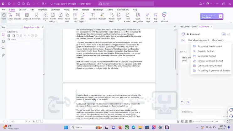 تحميل Foxit PDF Editor للكمبيوتر 2026 برنامج تعديل ملفات PDF