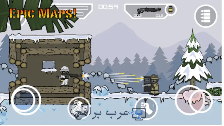 تحميل ميني ميليشيا Mini Militia مهكرة Apk للاندرويد 2026