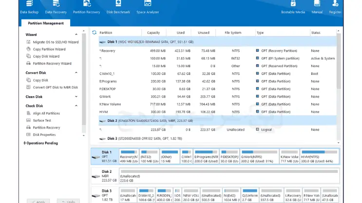 تحميل MiniTool Partition Wizard كامل 2026 لإدارة وتقسيم الهارد بسهولة